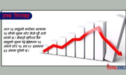 ३० अंकले घट्दै राताम्मे बन्यो नेप्से, दुई अर्ब ३५ करोडको कारोबार