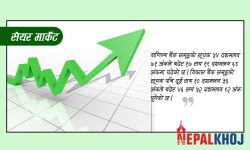 पहिलो कारोबार दिनमा हरियाली, १०१ अंकले नेप्से बढ्दा ४ अर्ब ८७ करोडको कारोबार