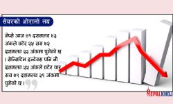 ४१ अंकले नेप्से घट्दा ४ अर्ब ९८ करोडको कारोबार