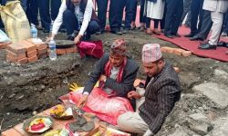 बालुवाटार र सिंहदरबार क्षेत्रमा ढलको व्यवस्थापन गरिन्छ : मन्त्री चौधरी