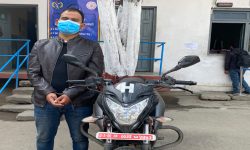 मोटरसाईकल चोरीगर्ने पञ्च बहादुर सिंह पक्राउ