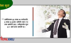तीव्र गतिमा बढिरहेछ व्यक्तिगत धन