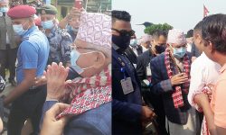 केपी ओली गृहजिल्ला झापा पुगे, झलनाथको निर्वाचन क्षेत्रमा सम्बोधन गर्ने