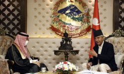 साउदीका राजकुमारले प्रधानमन्त्री र राष्ट्रपतिलाई भेटेर के भने ?