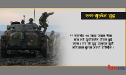 युक्रेन हमलाको एक महिनापछि…