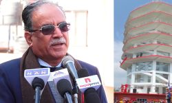 जनयुद्ध स्मृति टावरको उद्घाटन गर्न प्रचण्ड रोल्पा पुगे (फोटो फिचर)