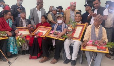 एमालेले गर्‍यो १७ जना कम्युनिष्ट योद्धालाई सम्मान