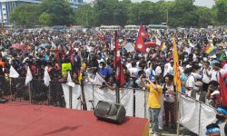 काठमाडौंको खुलामञ्चमा राप्रपाको शक्ति प्रदर्शन (फोटो फिचर)