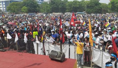 काठमाडौंको खुलामञ्चमा राप्रपाको शक्ति प्रदर्शन (फोटो फिचर)