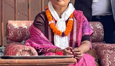 कांग्रेसबाट काठमाडौं महानगरपालिकाको प्रमुखमा सिर्जना सिंह