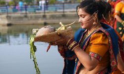 उदाउँदो सूर्यलाई अर्घ दिँदै चैतेछठ सम्पन्न