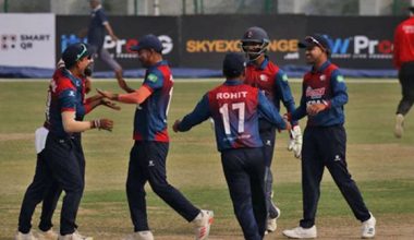 जिम्बाबेविरूद्धको सिरिजका लागि नेपाल क्रिकेट टोलीको घोषणा