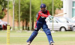 नेपालले मलेसियालाई दियो २ सय २४ रनको लक्ष्य