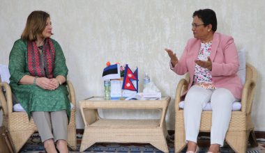 स्टोनियाका राजदूतसँगको भेटमा के भनिन् ऊर्जामन्त्री भुसालले ?