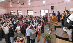 लमजुङको घले गाउँमा एमालेको शक्ति प्रदर्शन (फोटो फिचर)