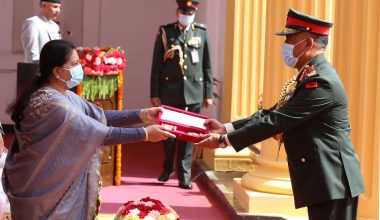 राष्ट्रपतिद्वारा विभिन्न विभूषण तथा मानपदवी प्रदान (फोटो फिचर)