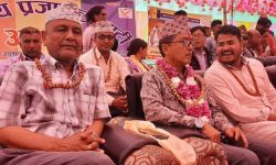 राप्रपाका अध्यक्ष लिङ्देनले गृहजिल्ला झापामा शक्ति प्रदर्शन गरे (फोटो फिचर)