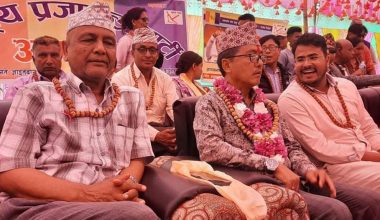 राप्रपाका अध्यक्ष लिङ्देनले गृहजिल्ला झापामा शक्ति प्रदर्शन गरे (फोटो फिचर)