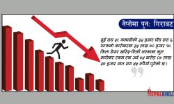 ३६ अंकले नेप्से घट्दा एक अर्ब ४५ करोडको कारोबार