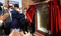 ५ सय कन्टेनर तथा मालवाहक ट्रक अट्ने क्षमता रहेको बन्दरगाह प्रधानमन्त्रीद्वारा उद्घाटन