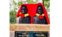 मदन-आश्रितको शालिक तोडफोड