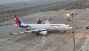 वाइडबडी जहाजद्वारा गौतमबुद्ध विमानस्थलमा परीक्षण उडान सम्पन्न