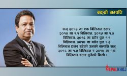 विनोद चाैधरीको सम्पत्ति बढ्यो, यी हुन् उनका लगानीका क्षेत्र