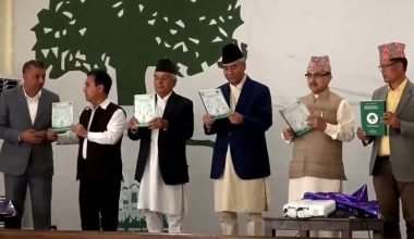 कांग्रेसको घोषणापत्र सार्वजनिक (फोटो फिचर)