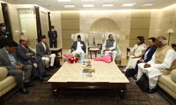 प्रधानमन्त्री देउवालाई दिल्लीमा भारतका राज्यमन्त्रीले स्वागत गरे (फोटो फिचर)