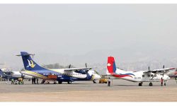 त्रिभुवन अन्तर्राष्ट्रिय विमानस्थलकाे हवाई उडान प्रभावित