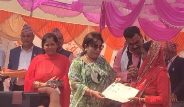 ‘नागरिकको मौलिक हक कार्यान्वयन गर्न भूमिहीनलाई जग्गा वितरण’