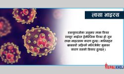 कोरोना महामारीबीच एउटा नयाँ चुनौती : लासा फिबर