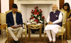 प्रधानमन्त्री देउवा र मोदीबीच दिल्लीमा भेटवार्ता