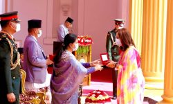 मेगा बैंककी कार्यकारी अधिकृत श्रेष्ठलाई जनसेवाश्री