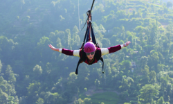 पर्यटन प्रवर्द्धनका लागि त्रिशूली नदीमाथि जीपलाइन