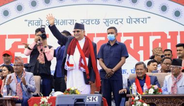 मतगणनामा आँखा झिमिक्कै नगरौं : अध्यक्ष ओली (फाेटाे फिचर)