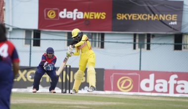 युगान्डाविरुद्धकाे हारसँगै नेपाल सिरिज गुमायो