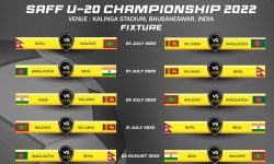 साफ यू-२० पुरुष च्याम्पियनसिप : नेपालले पहिलो खेल माल्दिभ्ससँग खेल्ने