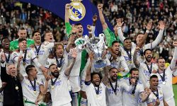 युईएफए च्याम्पियन्स लिग फुटबलको उपाधि रियल मड्रिडले जित्याे