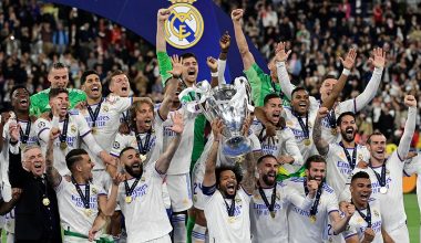 युईएफए च्याम्पियन्स लिग फुटबलको उपाधि रियल मड्रिडले जित्याे