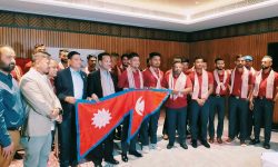 त्रिकोणात्मक एक दिवसीय सिरिजका लागि नेपाली टिम अमेरिका प्रस्थान