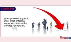 नेप्सेमा देखिएन बजेटको प्रभाव, एकै दिन ५० अंकले घट्दा १ अर्ब ३३ करोडको कारोबार