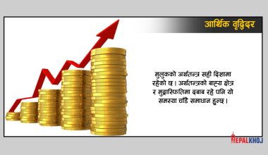 नेपालको आर्थिक वृद्धिदर ६ प्रतिशतभन्दा माथि हुने प्रक्षेपण