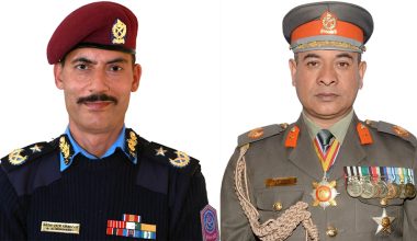 एआईजी पोखरेललाई प्रहरी र अर्याललाई सशस्त्रको प्रमुखमा बढुवा गर्न गृहको प्रस्ताव