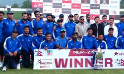 नेपालद्वारा टेस्ट राष्ट्र जिम्बावे एक दिवसीय सिरिजमा पराजित