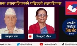 ओलीको गृहनगर दमकको मेयरमा राप्रपा २७७ मतले अगाडि, उपमेयरमा एमालेकाे अग्रता