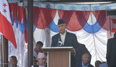 गठबन्धन राष्ट्रिय आवश्यकता होस् प्रधानमन्त्री देउवा