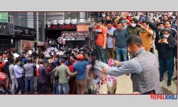 भिक्षु-अभिनेत्री ‘ब्याक टच’ काण्ड: ‘कबड्डी ४’को पोस्टर जलाइयो