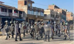 पाल्पाको रम्भामा झडप : प्रहरीद्वारा अश्रुग्यास प्रहार, ६ जना घाइते