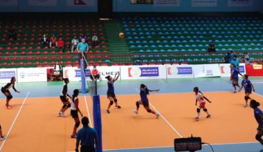 एनभिए भलिबल: न्यु डायमन्ड पराजित हुँदा एपिएफको लगातार दोस्रो जित